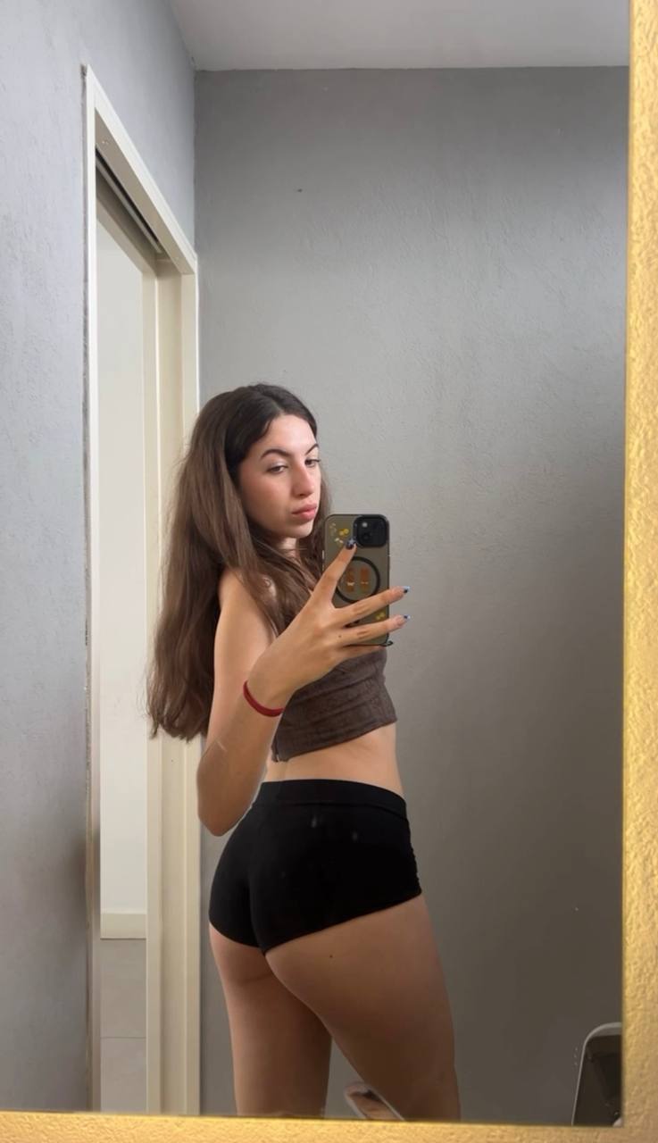 Amber in her underwear in Gitega