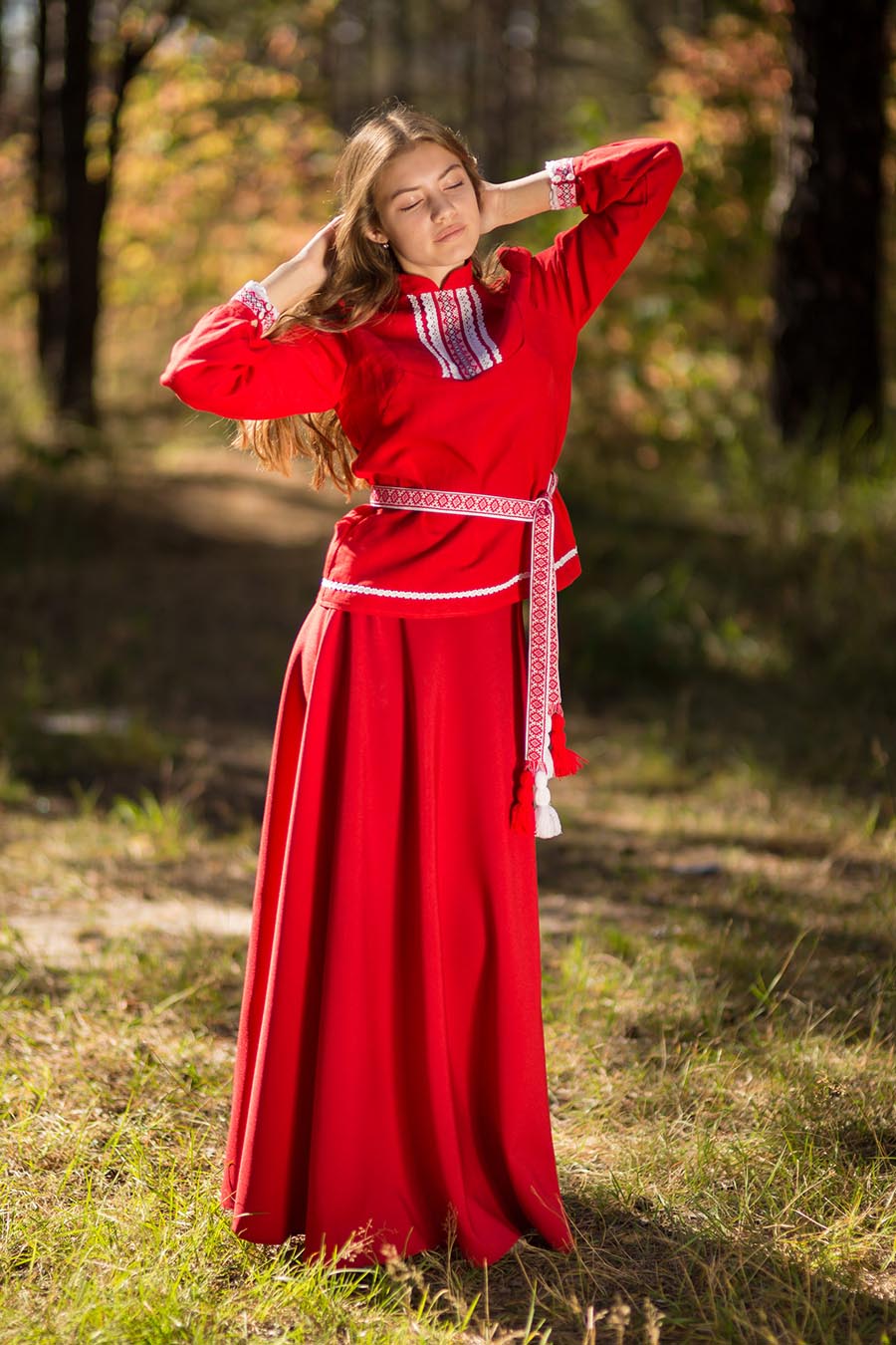 Underwear Women in Slavic costumes in Gitega