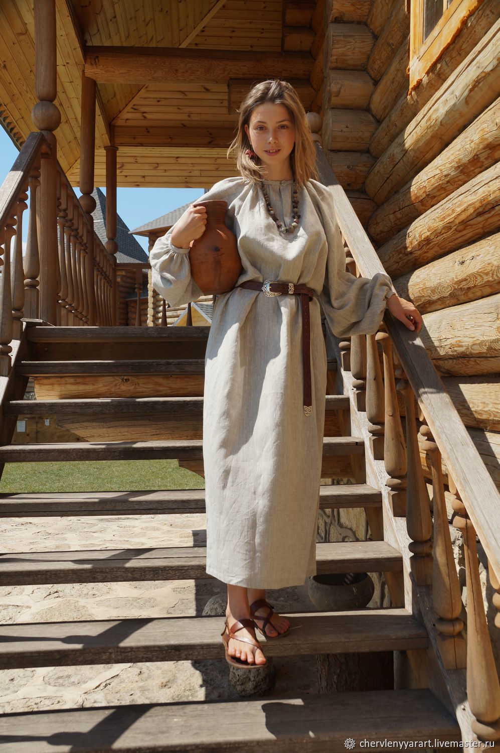 Girls in Slavic costumes in Gitega