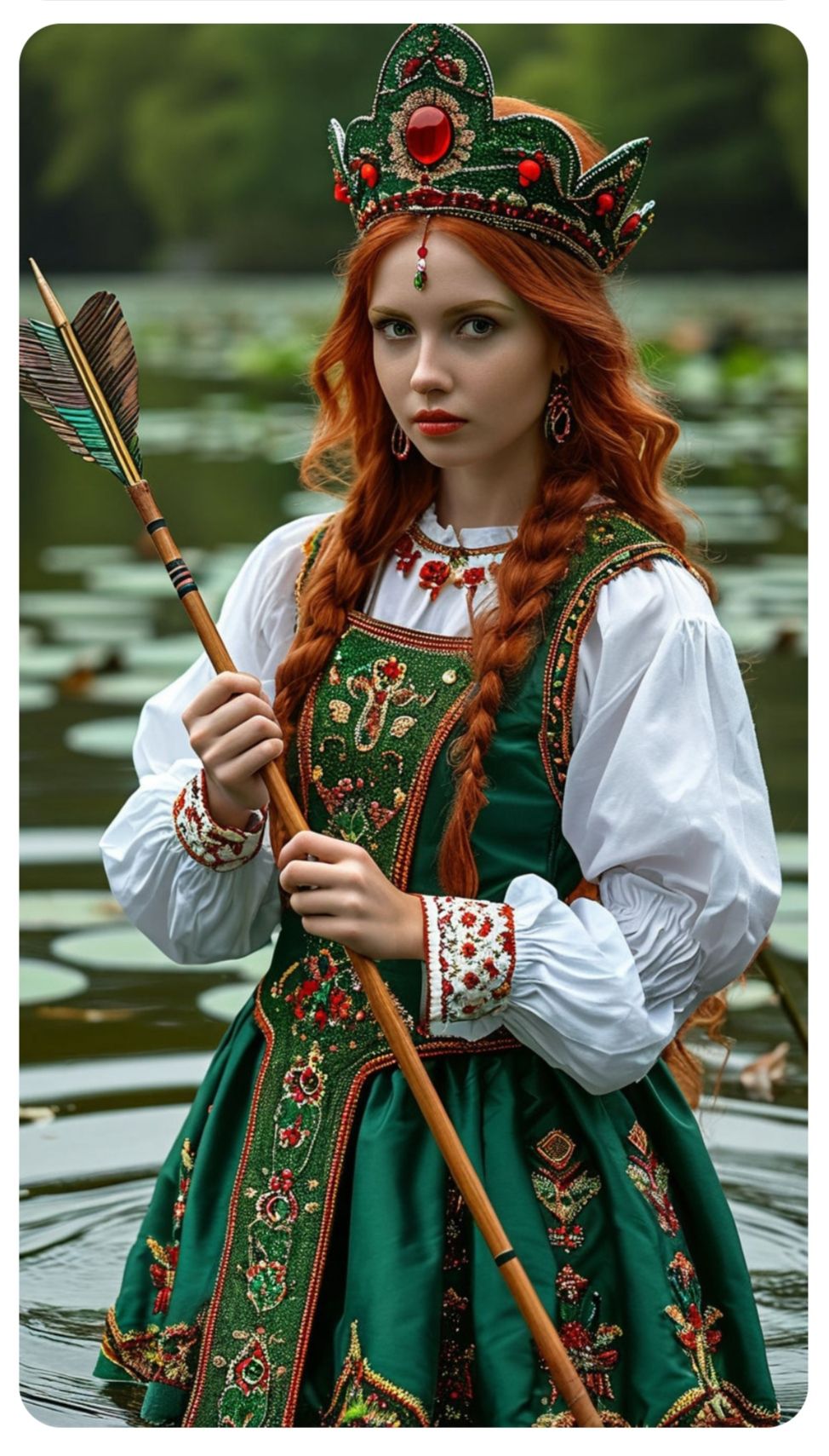 Nude girl Girls in Slavic costumes in Gitega