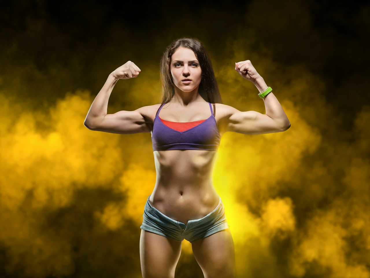 Athletic girls in Gitega